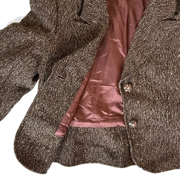 Tahari Cropped Tweed Blazer - Picture 7 of 12